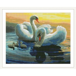 gz257 schwan kristall diamant handwerk für wohnkultur