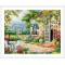 GZ258 landscape diamond embroidery painting on canvas