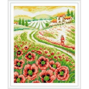 Malen junge marke blume moderne kunst auf leinwand diy diamant malerei für wand-kunst gz319