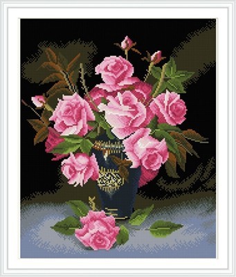 2015 new hot flower paint boy diamond painting for home decor GZ324