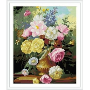 Malen junge marke blume leinwand kunst diamant malerei für wand-kunst gz318