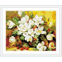 GZ285 flower diamond cross stitch kits for living room decoration