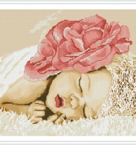 paintboy lovely baby diamond mosaic painting for wholesales GZ337