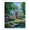 paintboy landscape diy diamond painting by numbers with wooden frame GZ342