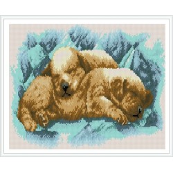 Paintboy pequeño perrito pintura diamante bricolaje by números para el arte de la pared GZ341