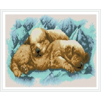 paintboy little puppy diy diamond painting by numbers for wall art GZ341