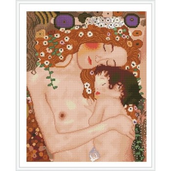 nude women mom and son diamond painting for home decor GZ352