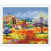 GZ441 new products russian landscape 2.5mm round 5D DIY diamond painting sets wedding decoration