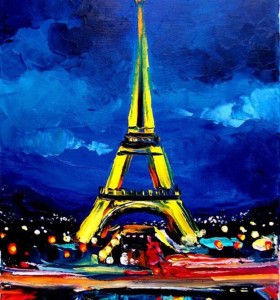 Paintboy torre Eiffel diamond pintura GZ375
