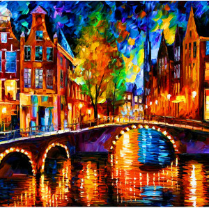 GZ377 abstract city landscape diamond painting for wall art decor