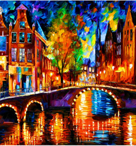 GZ377 abstract city landscape diamond painting for wall art decor