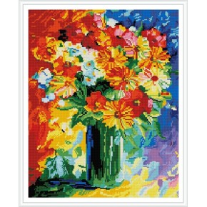 Gz385 malen Junge blume diamant-stickerei für Handwerk