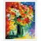 GZ385 paint boy flower diamond embroidery for handcrafts