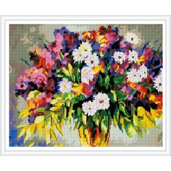 gz387 handwerk diy blume diamant mosaikmalerei für Wohnzimmer dekor