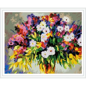 gz387 handwerk diy blume diamant mosaikmalerei für Wohnzimmer dekor