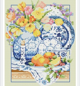 GZ396 5d diamond painting with wooden frame