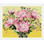 gz397 5d blume diamant malerei mit holzrahmen