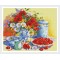 GZ395 5d flower diy crystal diamond painting with wooden frame