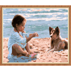 GX7963 paint boy painting by number