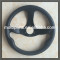 Beautiful Classic Black Leather Steering Wheel 350mm