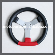 12.8 inch/320mm PU material 3 hole Drifting Steering Wheel