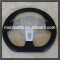 270mm Black PU foam material Sport Racing 3 hole Steering Wheel