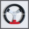 320mm 3 hole 2 kinds PU foam material Sport Racing Steering Wheel