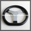 Diameter 300MM 3 hole A shape black wood steering wheel