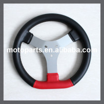 Factory production of 320mm 3 hole go kart steering wheel