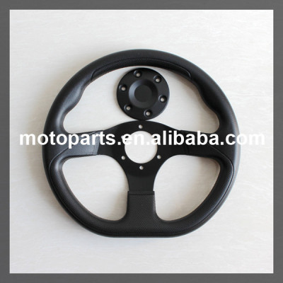 Good selling 330mm 6 hole stering wheel