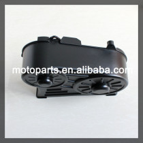 Motorcycle metal alloy chain cover
