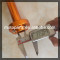 Factory direct sell customized grip handle, electric bike aluminium alloy 22.5mm golden grip handle