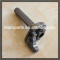 Factory direct sell customized motorcycle grip handle, electric bike aluminium alloy 19cm silver grip handle