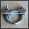 Galvanized steel muffler pipe clamp 42mm