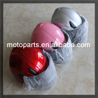 Mini red/pink/silver motorcycle and scooter full helmet