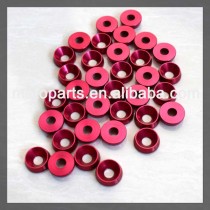 Long life and good price 6mm aluminum washer of go kart parts