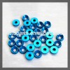 Standard and custom all size 6mm red blue aluminum washer