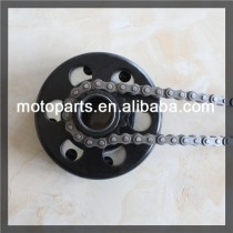 China supplier go kart 15T clutch #35 chain with #35 chain