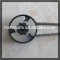 Motorcycle engine parts 18T clutch #35 chain set
