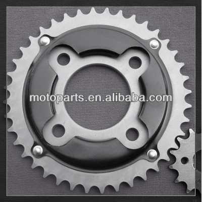 #428 motorcycle sprocket,chinese atv transmission gear, 103 parts