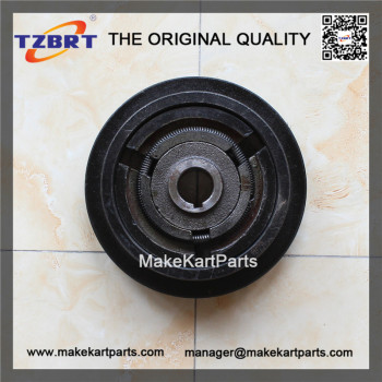 115mm outer diameter single belt construction Pulley with 3/4