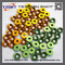 High quality 8mm green and yellow colourful aluminum washers