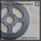 Motorcycle parts of 52T #41/420 chain 40mm hole sprocket with chain
