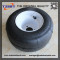 Rubber tire and Iron rims Go kart wheel