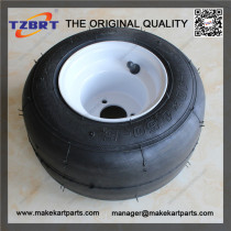 10*4.5-5 Rubber tire and Iron rims for Go kart wheel