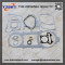 GY6 150cc motorcycle full gasket set, top supplier from China