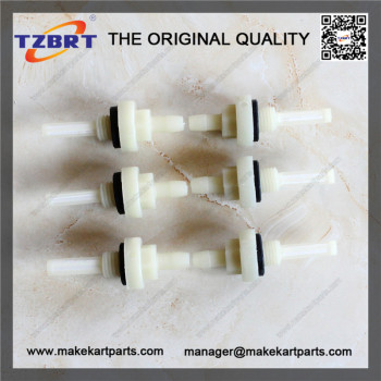 Plastic fuel gas tank joint for gasoline generator parts