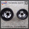 Go kart wheel set magnesium 5 inch 130/210-58mm complete black wheels