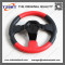 Outer diameter 300mm and high 58mm steering wheel go kart kit steering wheel cover for your cart