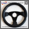 High quality diameter 300mm black steering wheel